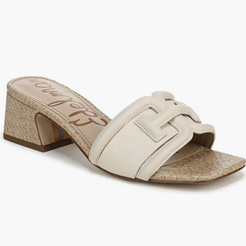 Sam Edelman Cream Waylon Slide Sandal - Picture 1 of 3